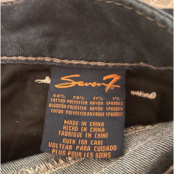 Seven7 slimming straight jeans size 10 - Picture 5 of 10